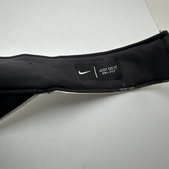 Nike Dri Fit Golf Visor White Adjustable Size GR52 - Picture 3 of 4